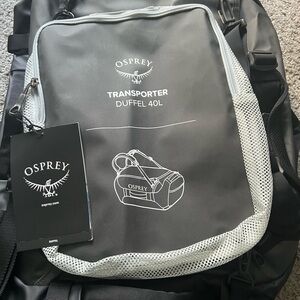 Osprey Transporter 40L convertible duffel bag backpack